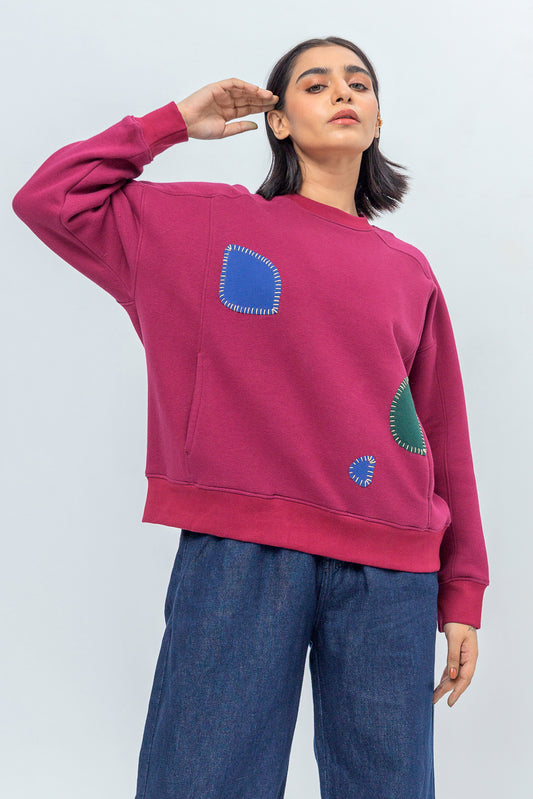 PATCHWORK SWEATSHIRT