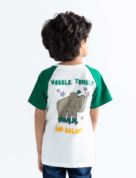 GIGGLES AND PALS PRINTED T-SHIRT