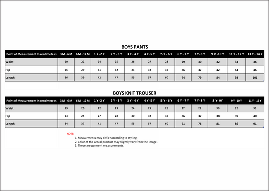 sizechart