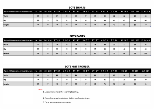 sizechart