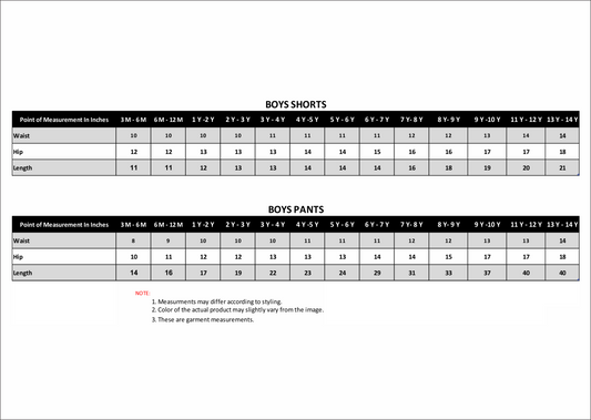 sizechart