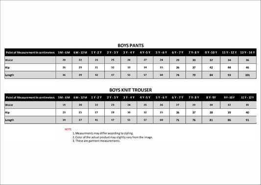 sizechart