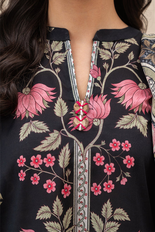 3 PIECE PRINTED LAWN SUIT (PRET)