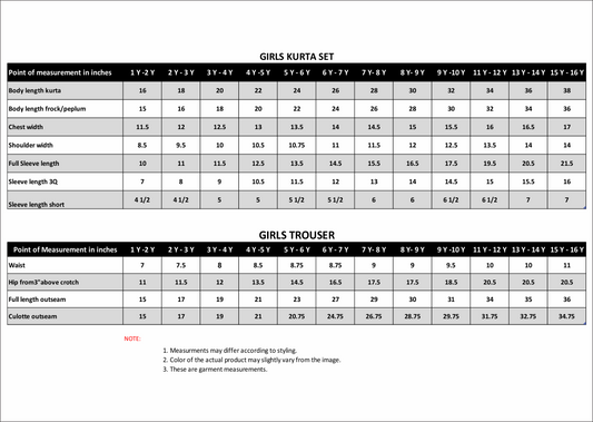 sizechart