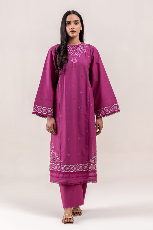 2 PIECE EMBROIDERED LAWN SUIT-SANGRIA GRACE (UNSTITCHED)