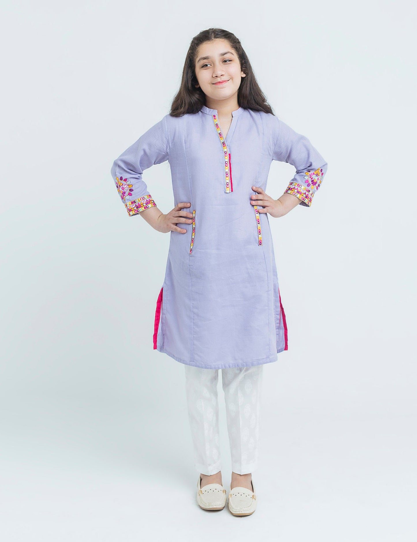 Ethnic Emb Kurta (6295504158872)