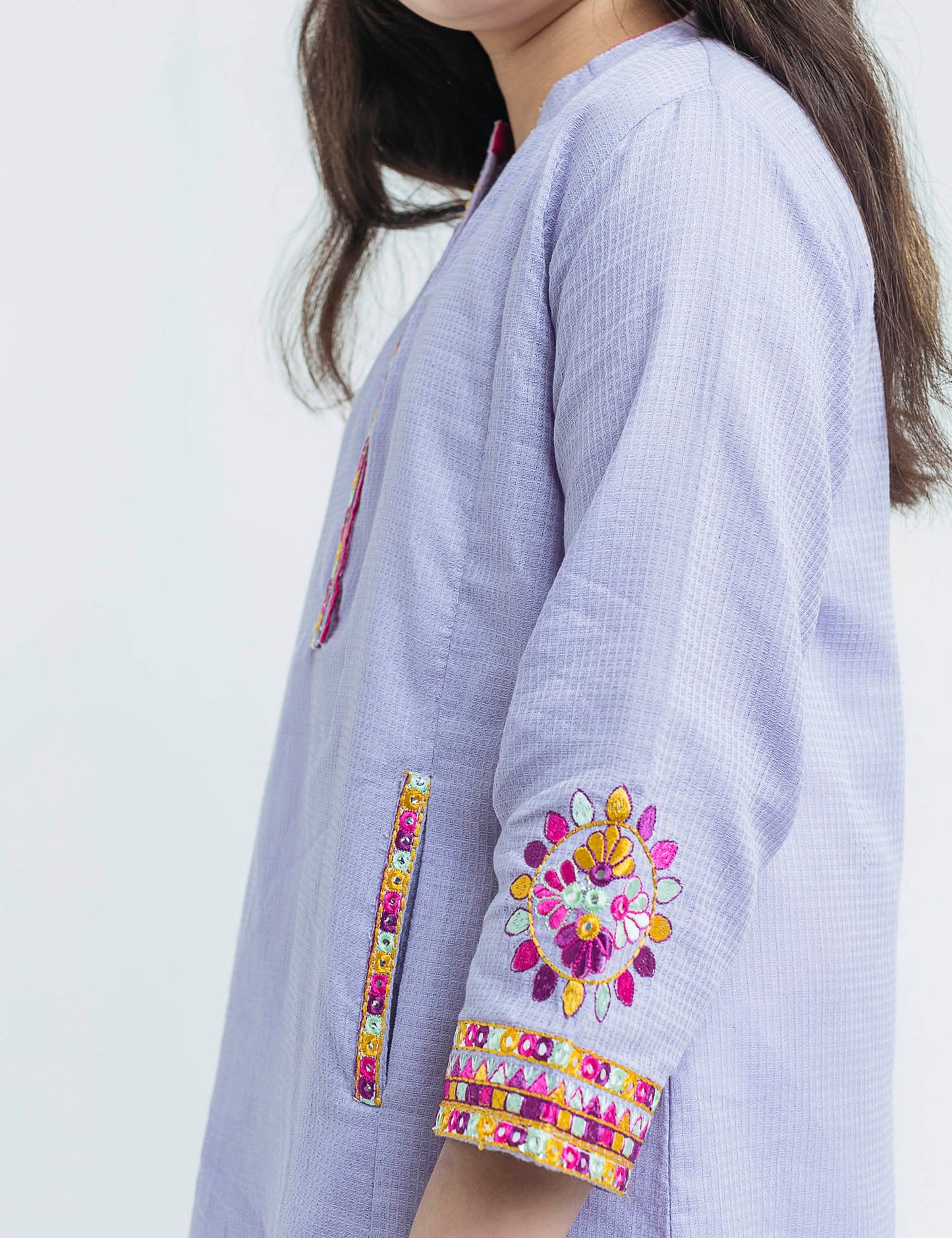 Ethnic Emb Kurta (6295504158872)