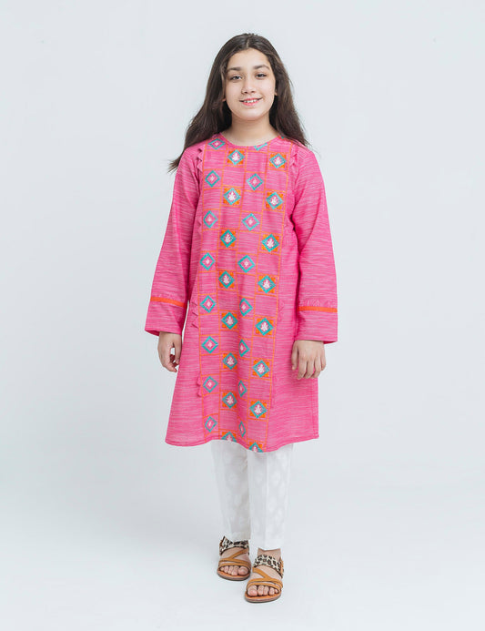 Linning Emb Kurta (6295504486552)