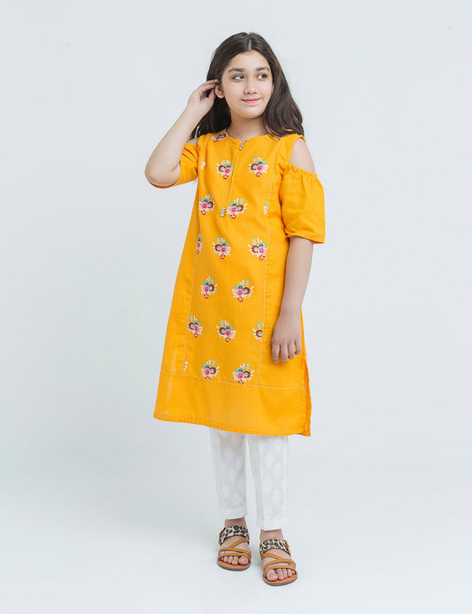 ETHNIC EMB KURTA (6295505076376)
