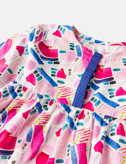 Digital printed tunic