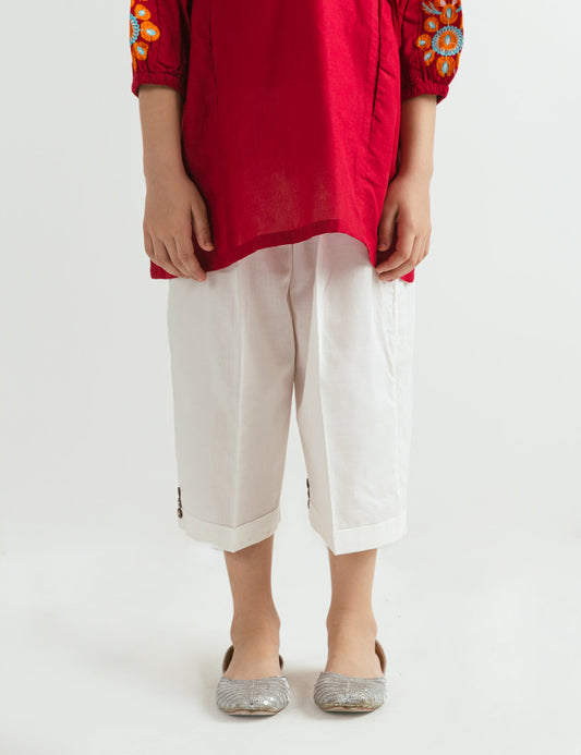 FOLDED HEM TROUSER