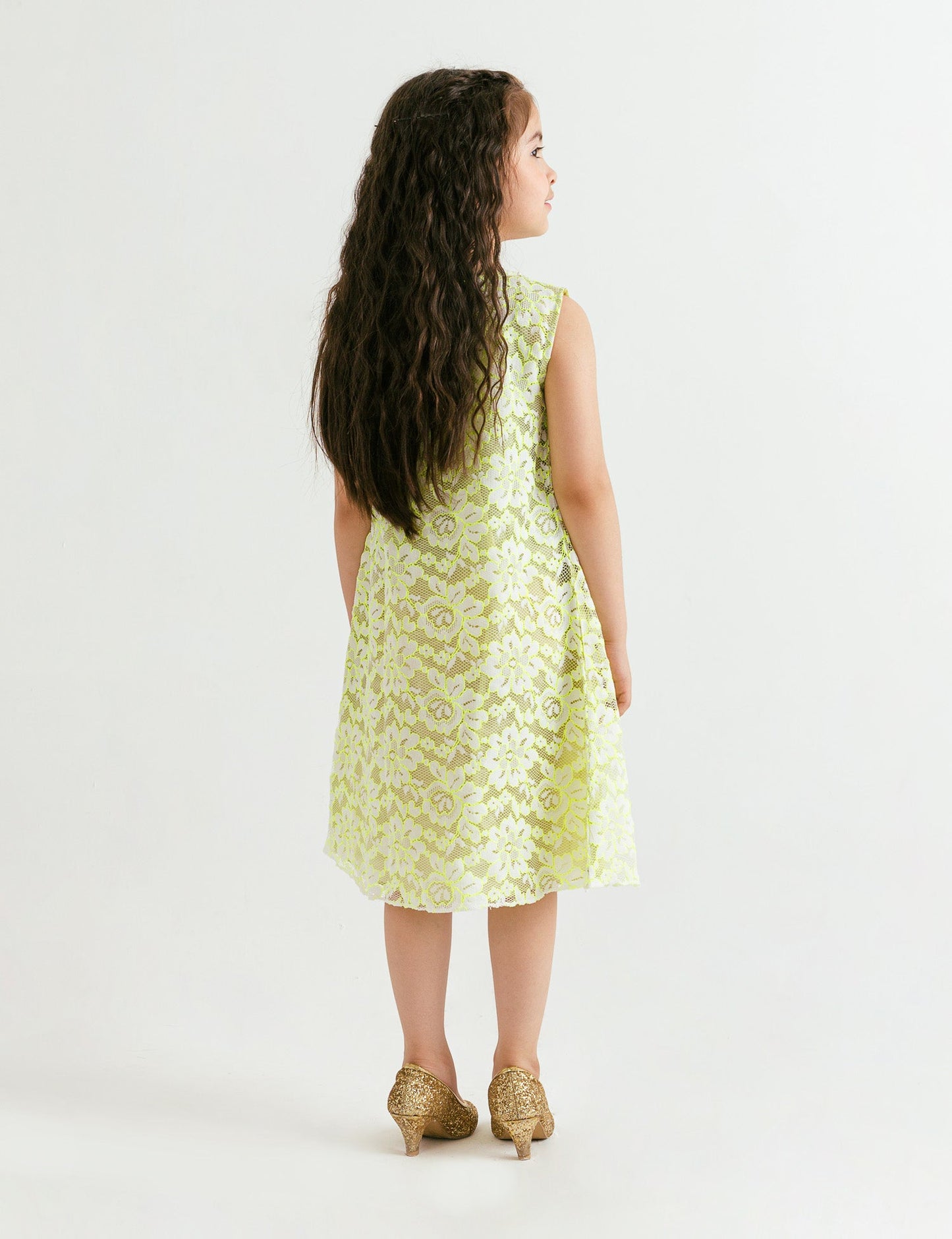 NEON FRILL DRESS