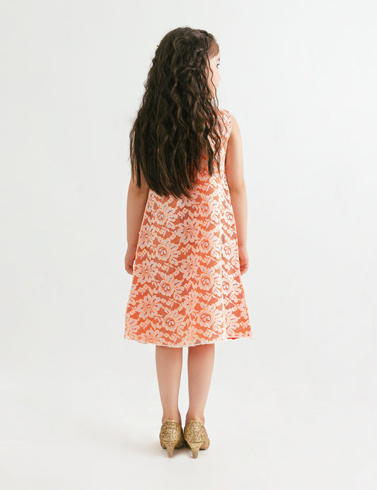 NEON FRILL DRESS