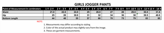 sizechart