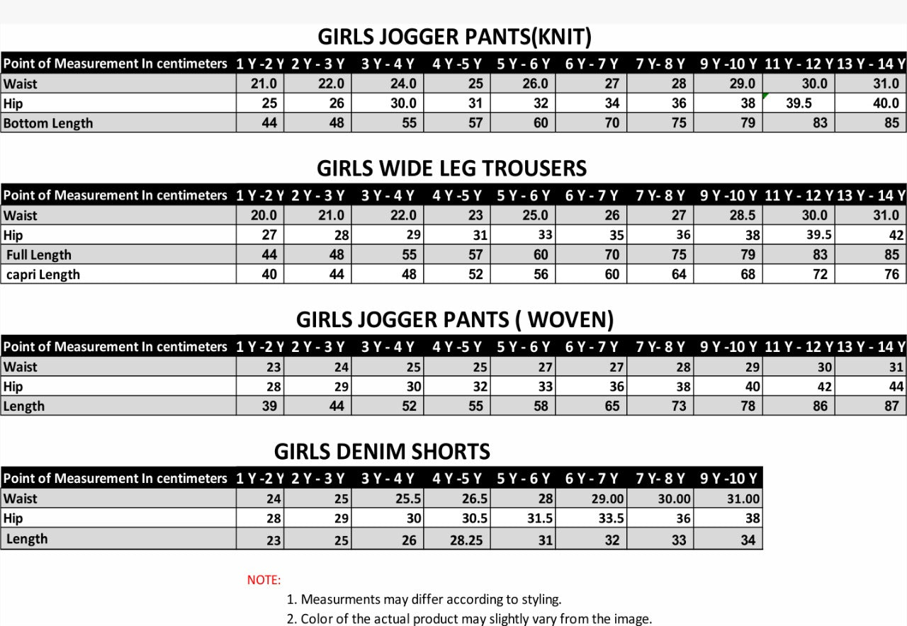 sizechart