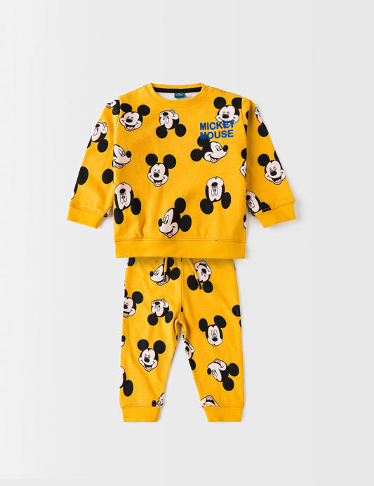 2 PIECE MICKEY PRINTED 2 PIECE SET