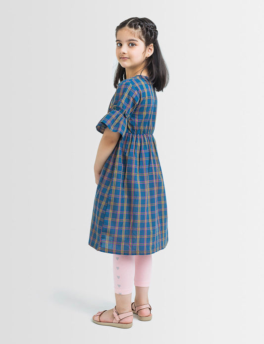 Plaids Embroidered Top (6551401857176)