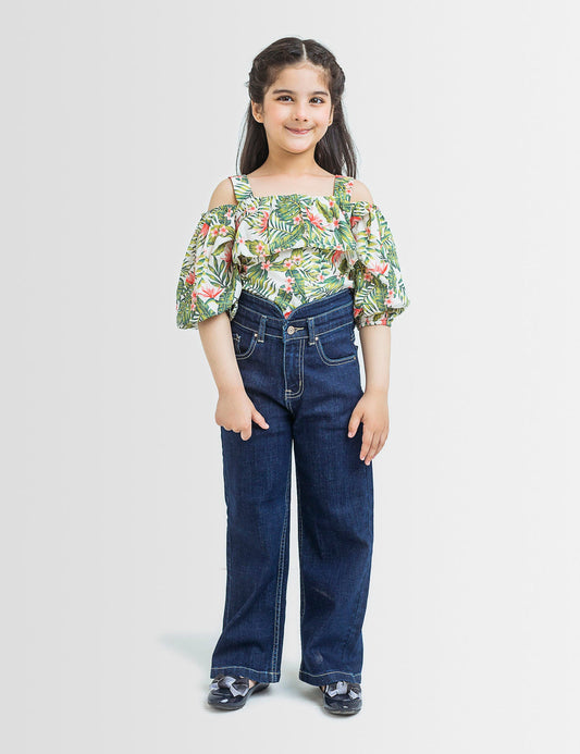 Tropical Off-Shoulder Top (6551401922712)
