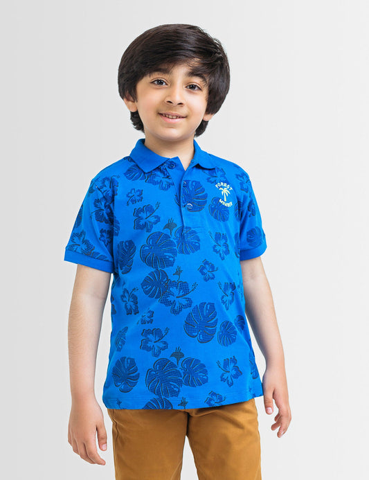 Palm Print Polo (6551401660568)