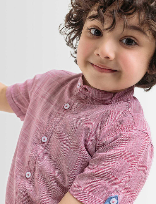 Plaid Button Down Shirt (6295499571352)