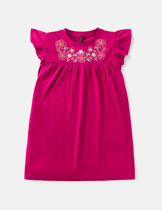 Floral Printed Dress (6295500914840)