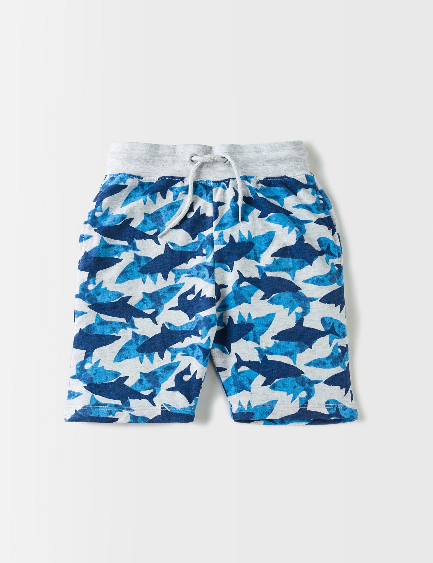 All over Sharks printed Shorts