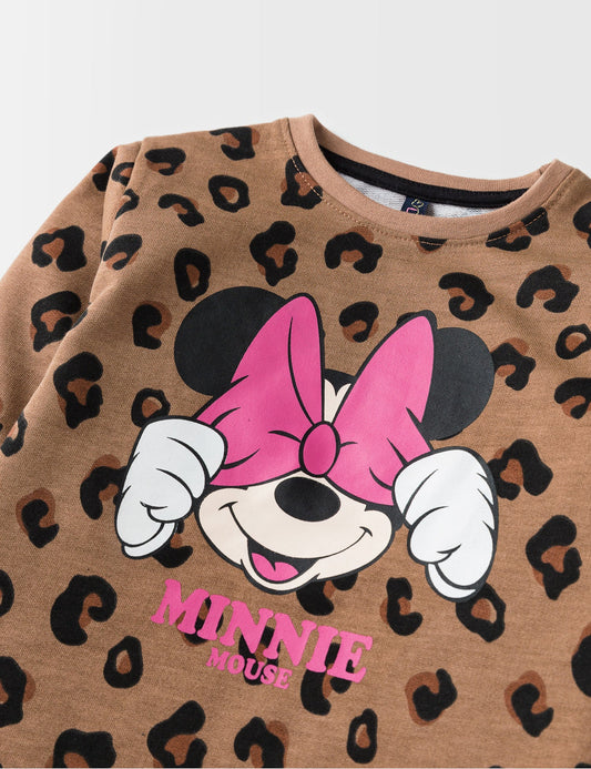 Minnie Mouse Printed Sweatshirt