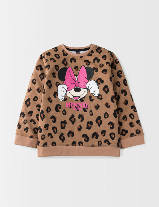 Minnie Mouse Printed Sweatshirt