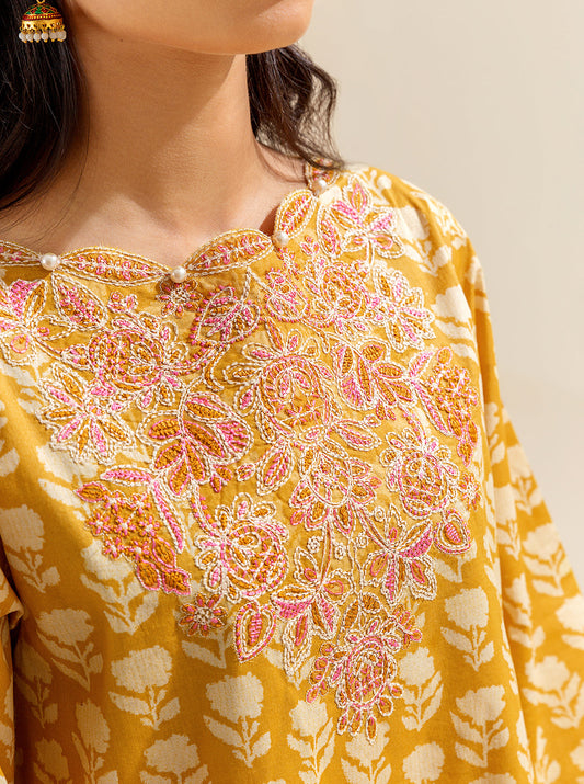 3 PIECE EMBROIDERED LAWN SUIT - SILHOUETTE SCENE BT-MORBAGH SU_24   