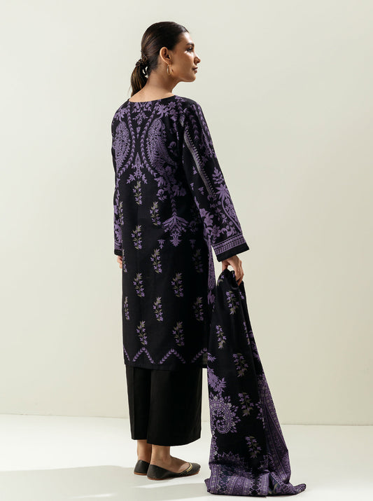 2 PIECE - PRINTED KHADDAR SUIT - OLDE WORLD MORBAGH WN_22   