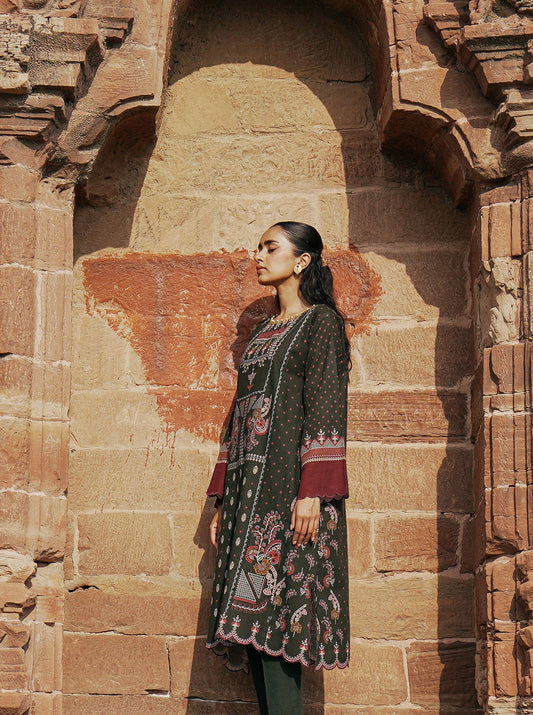 2 PIECE - PRINTED KHADDAR SUIT - UTOPIA MORBAGH WN_22   