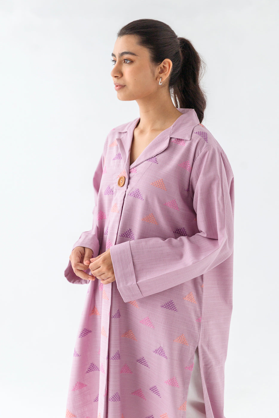 EMBROIDERED  SHIRT (PRET)