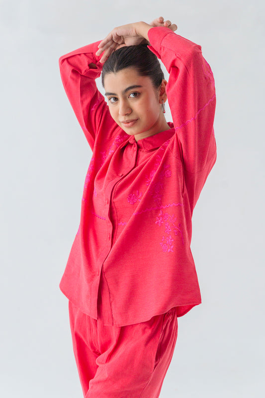 2 PIECE YARN DYED SUIT (PRET)