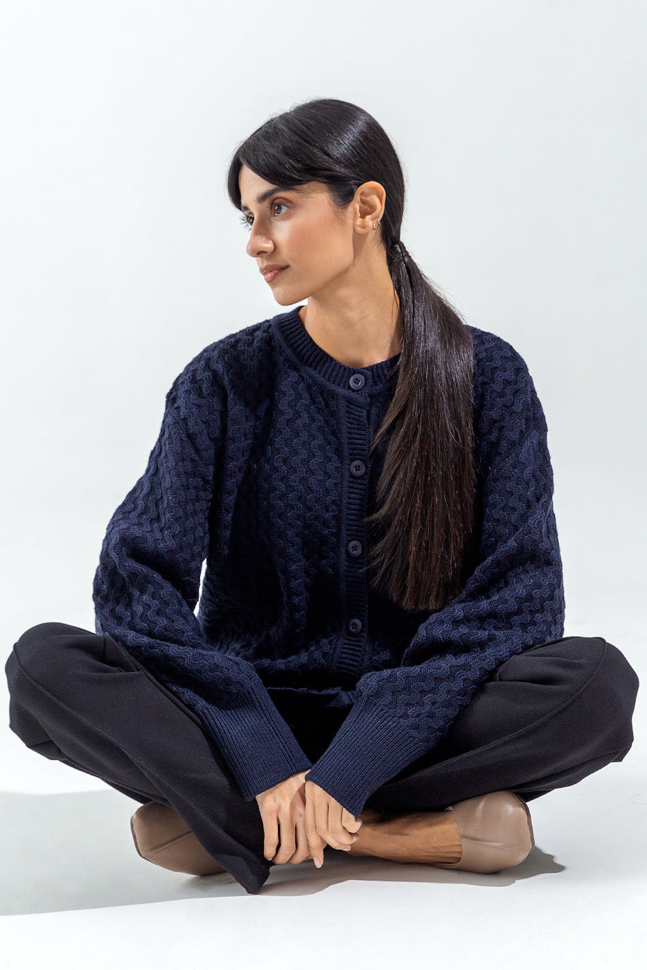Knitted Cardigan - BEECHTREE
