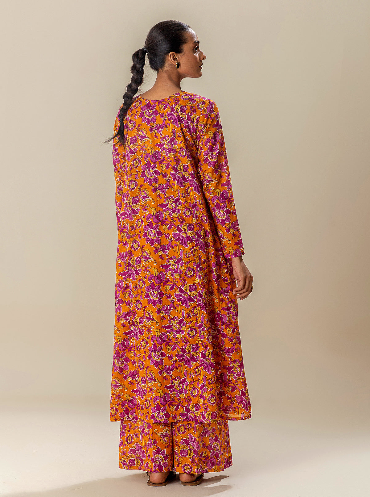 2 PIECE PRINTED SUIT-SUNSET CANDY BT-MORBAGH SU_24   