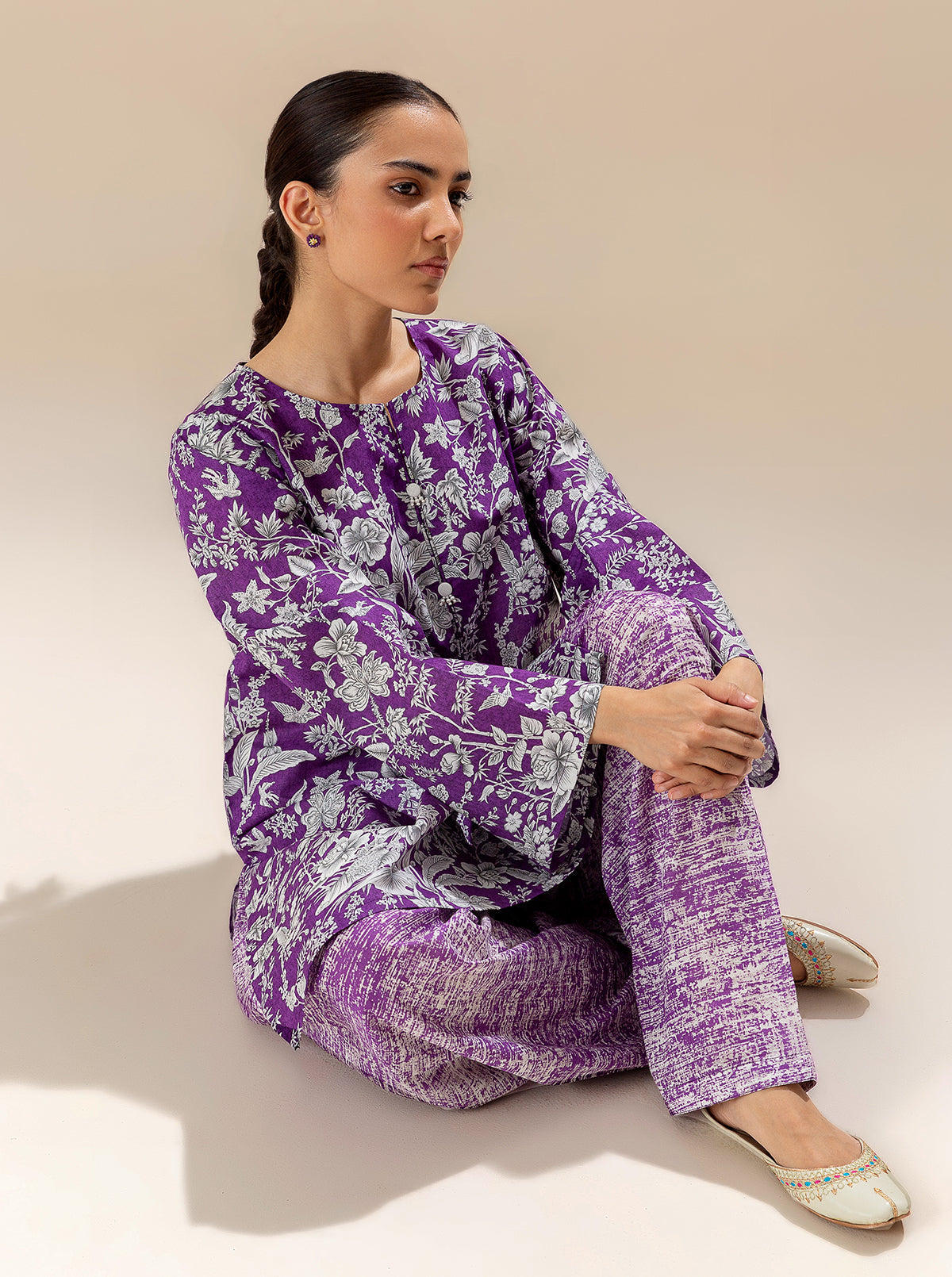 2 PIECE PRINTED LAWN SUIT-VIVID DAYS BT-MORBAGH SU_24   