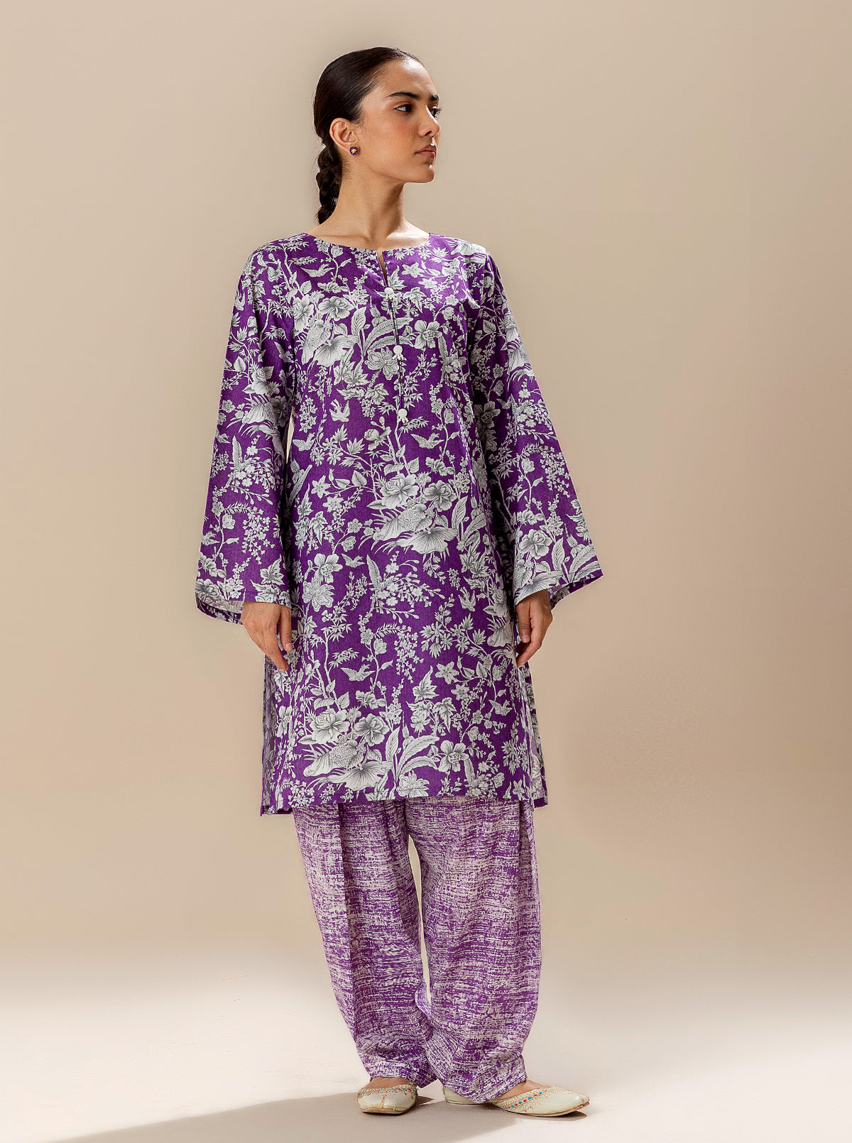 2 PIECE PRINTED LAWN SUIT-VIVID DAYS BT-MORBAGH SU_24   