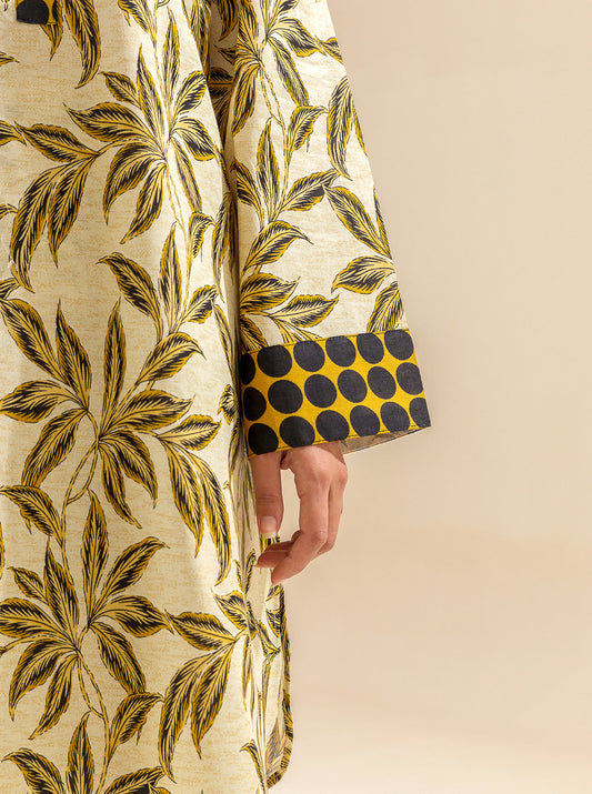 2 PIECE PRINTED LAWN SUIT - ROUGH FOLIAGE BT-MORBAGH SU_24   