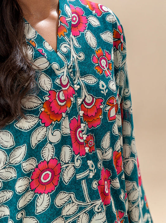 2 PIECE PRINTED LAWN SUIT-FROSTY SPRING BT-MORBAGH SU_24   