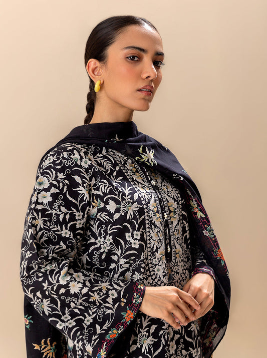 3 PIECE PRINTED LAWN SUIT-MYSTERY NIGHT BT-MORBAGH SU_24   