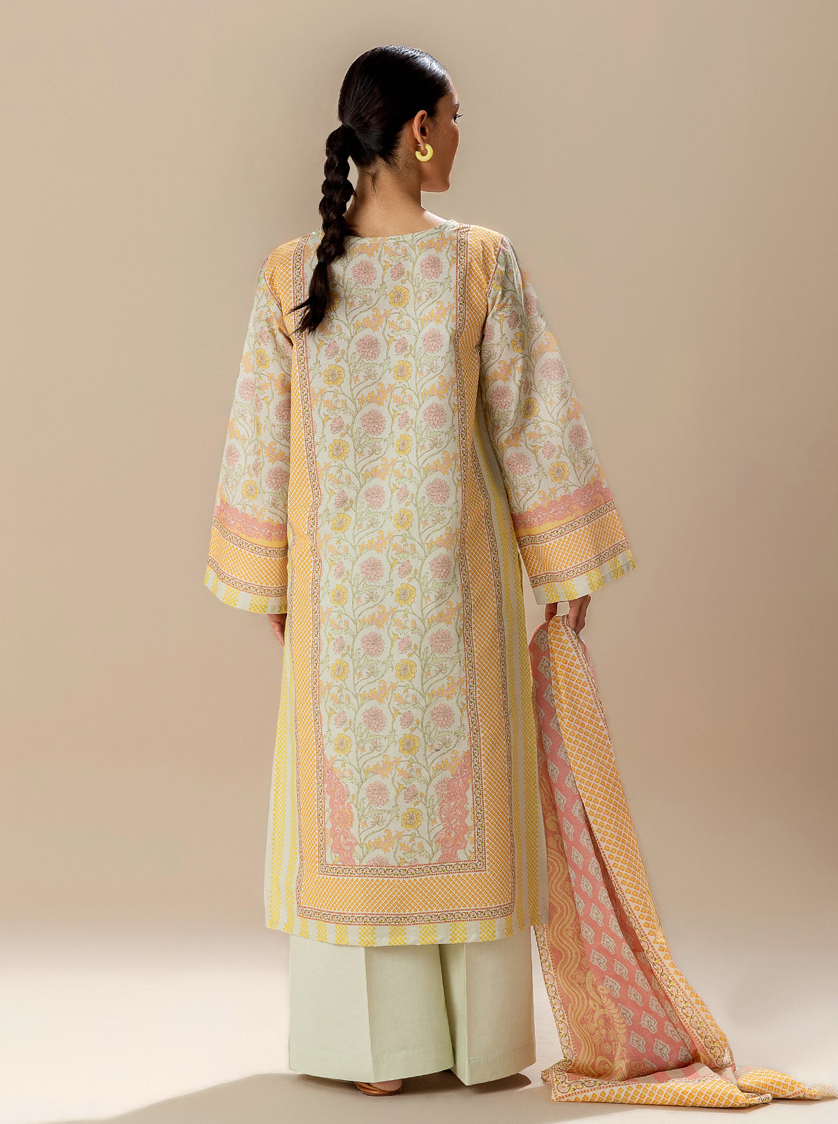 3 PIECE PRINTED LAWN SUIT-SPRING SKIES BT-MORBAGH SU_24   