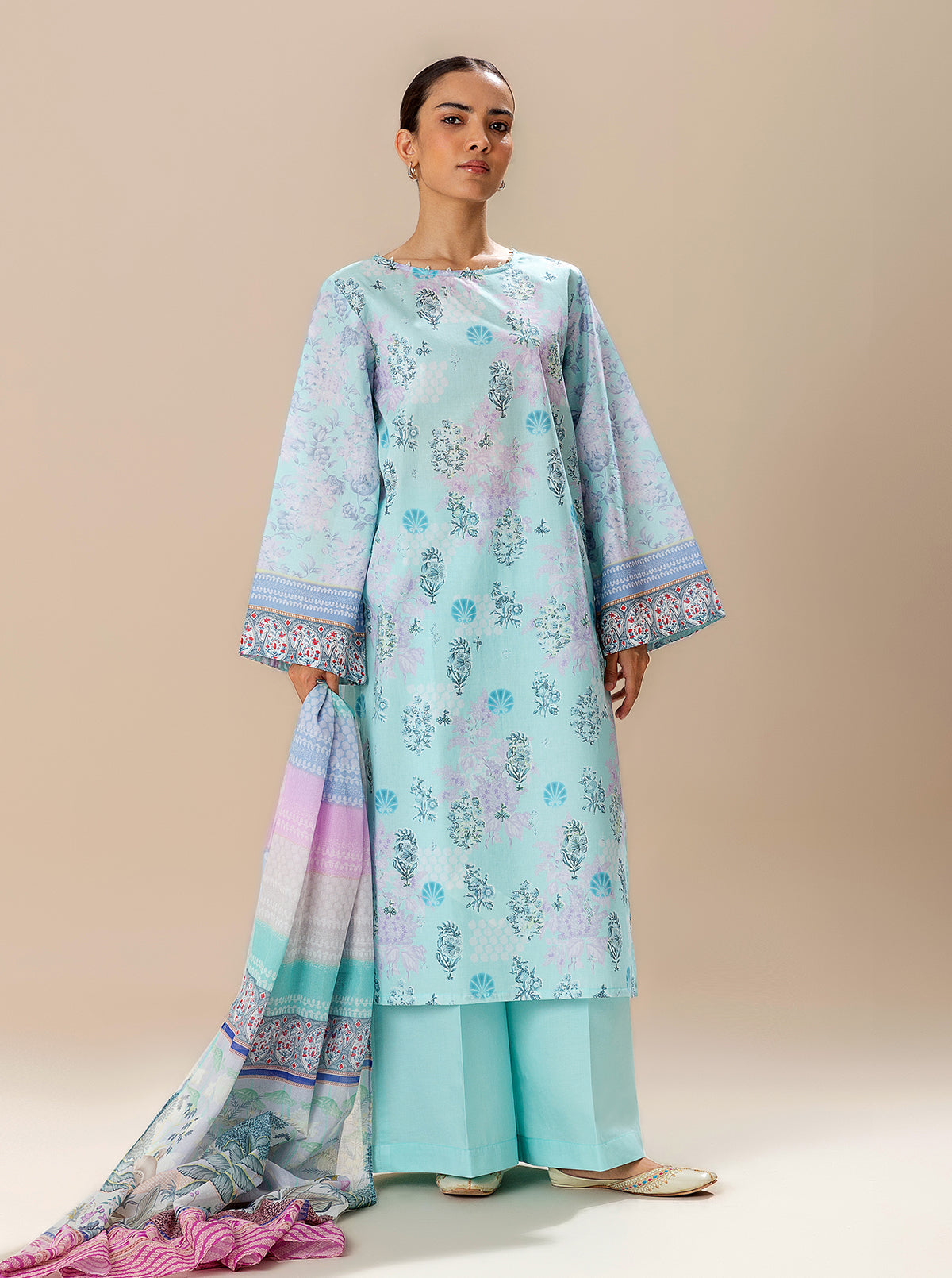 3 PIECE PRINTED LAWN SUIT-BLUEFALLS BAY BT-MORBAGH SU_24   