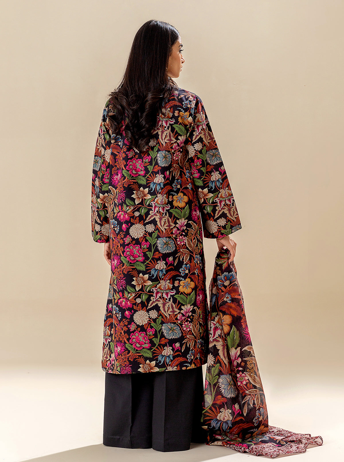 3 PIECE PRINTED LAWN SUIT BT-MORBAGH SU_24   