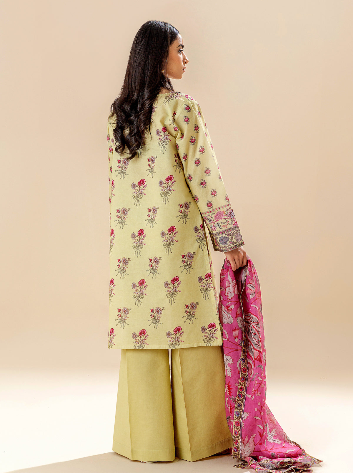 3 PIECE PRINTED LAWN SUIT - BEAUTY GARDEN BT-MORBAGH SU_24   
