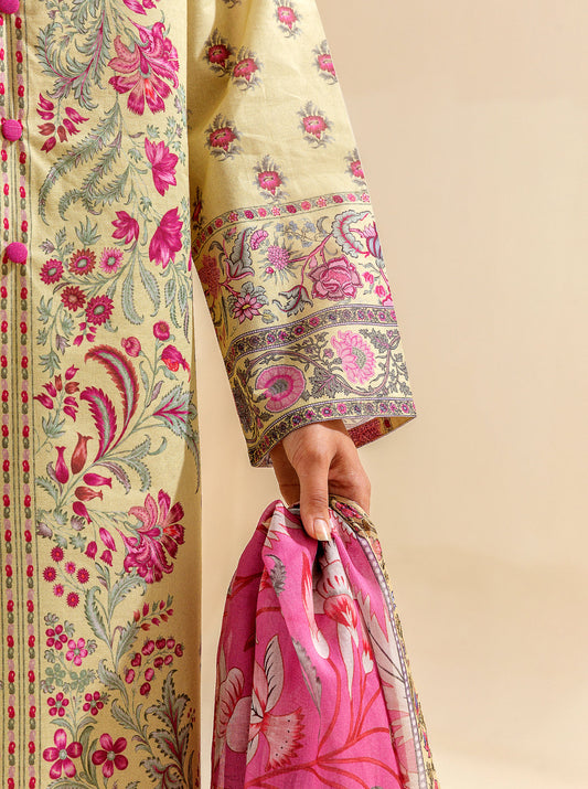 3 PIECE PRINTED LAWN SUIT - BEAUTY GARDEN BT-MORBAGH SU_24   