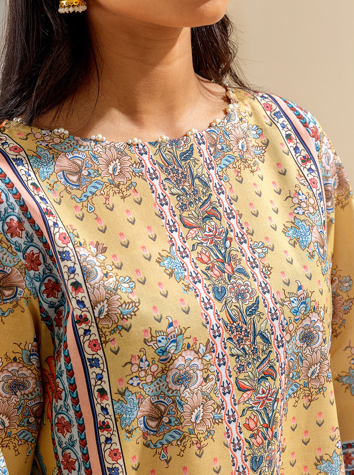 3 PIECE PRINTED LAWN SUIT BT-MORBAGH SU_24   