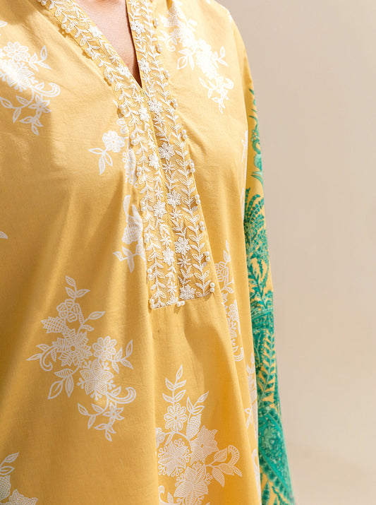 3 PIECE EMBROIDERED LAWN SUIT-SUNSHINE BREEZE BT-MORBAGH SU_24   