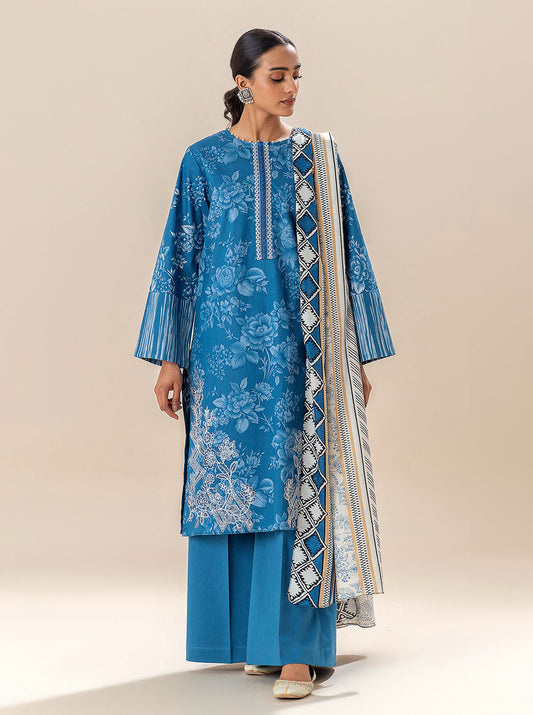 3 PIECE EMBROIDERED LAWN SUIT-ROYAL RENDEZVOUS BT-MORBAGH SU_24   