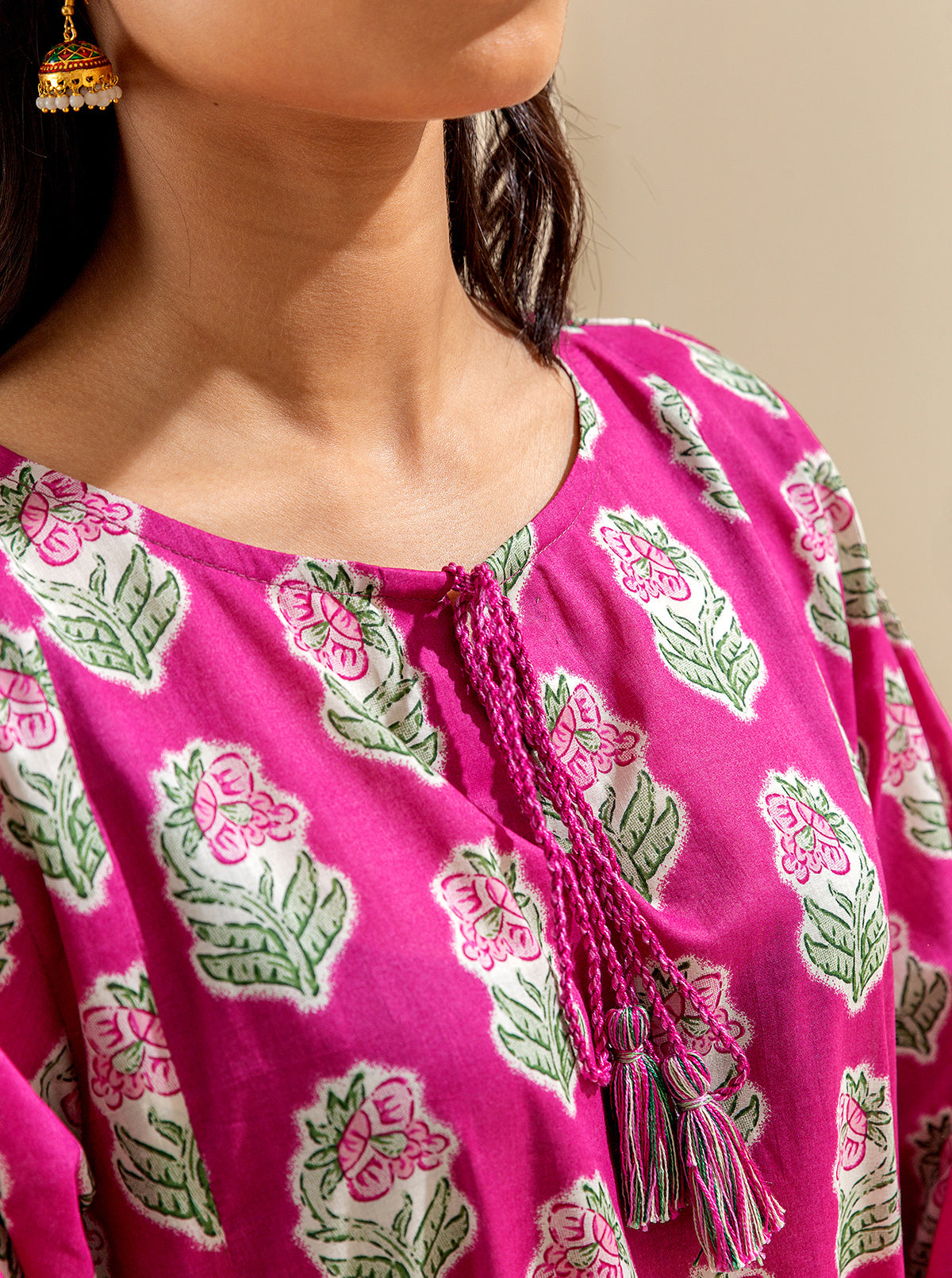3 PIECE PRINTED LAWN SUIT - SERENE PINKS BT-MORBAGH SU_24   