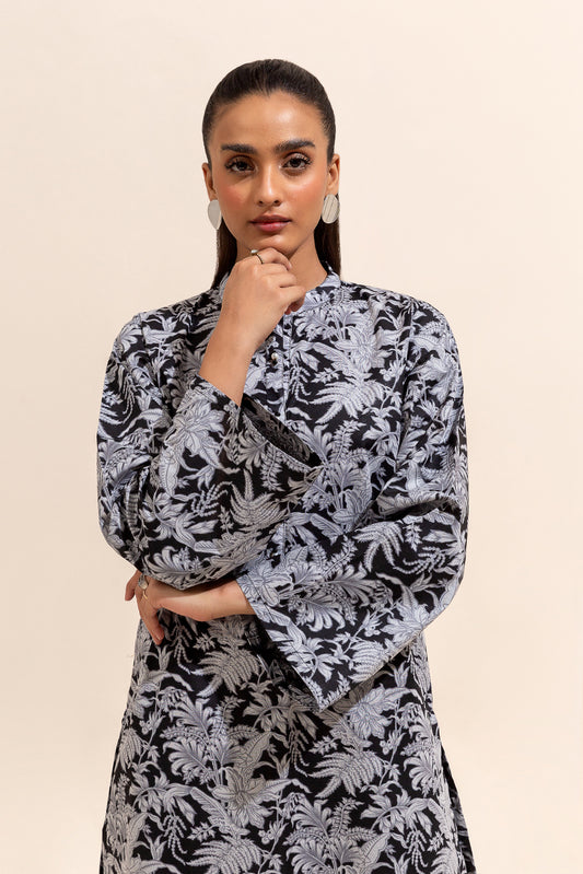 2 PIECE PRINTED LAWN SUIT-CHINTZ ERA (UNSTITCHED)